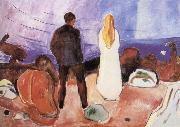 Edvard Munch Alone oil on canvas